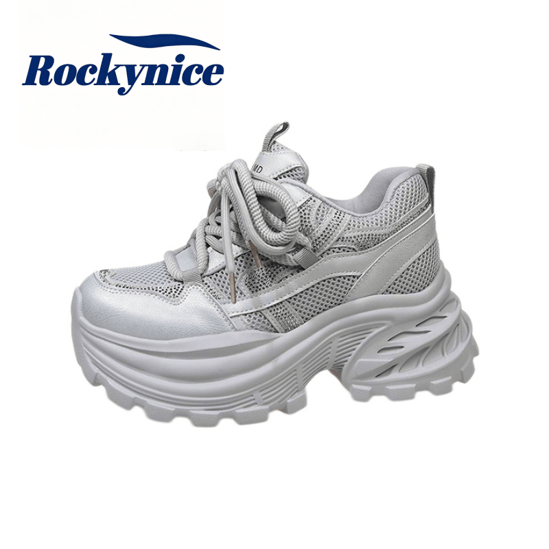 Mesh Trainer Breathable - New Summer Women’s Chunky Sneakers 8.5CM