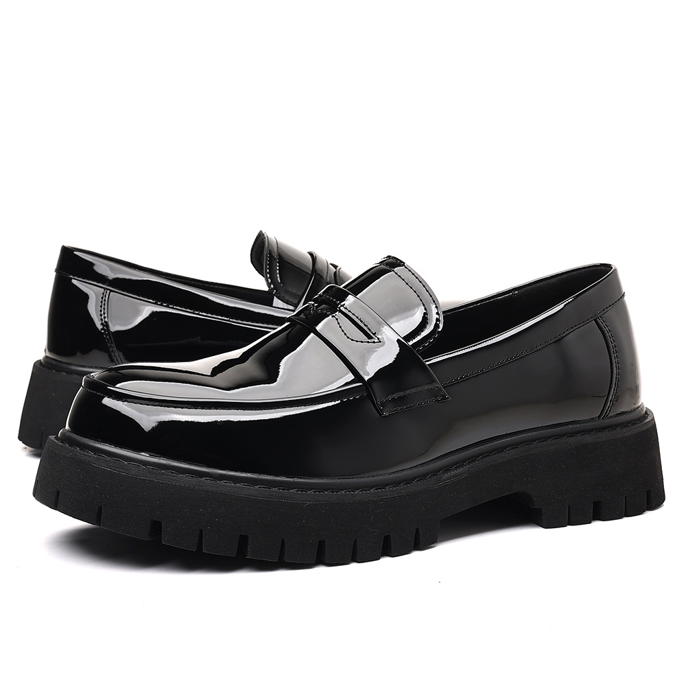 Men'S Shoes Wide Width - New Men's Loafers Slip On PU