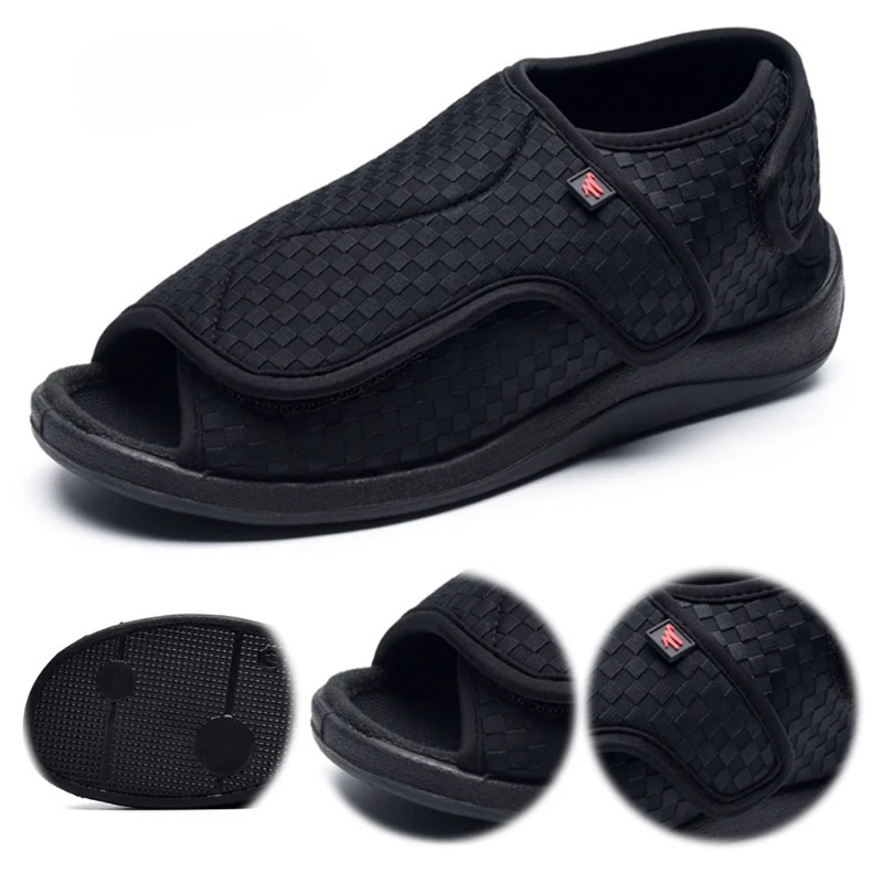 Men'S Shoes For Wide Feet - Women Men Diabetic Slippers Extra Wide