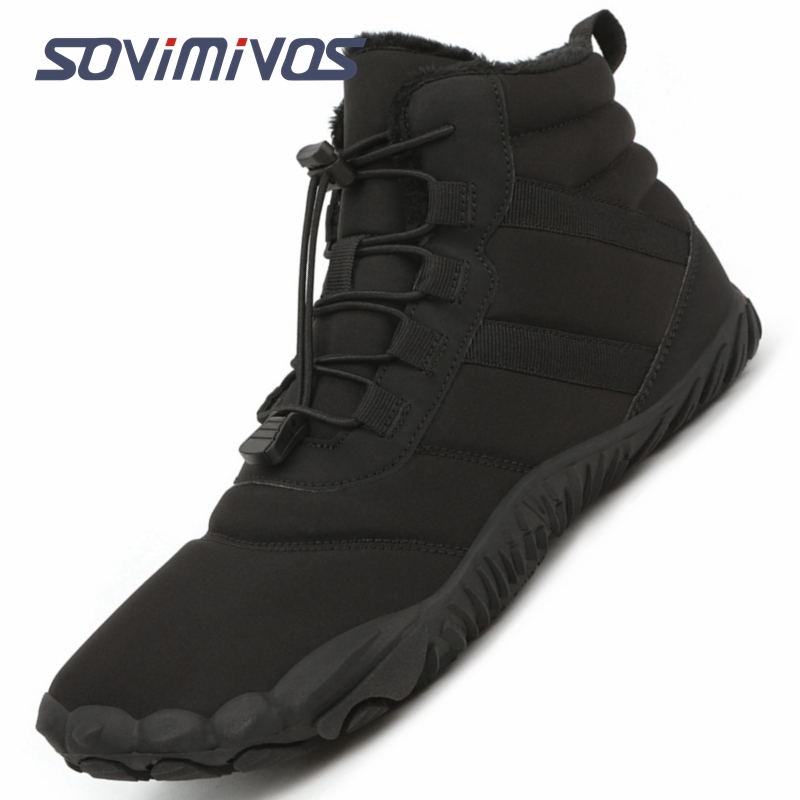 Men'S Shoes Zero Drop - Mens Womens Snow Boots Barefoot Shoes