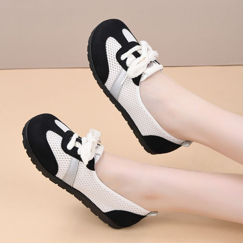 Mesh Trainer Breathable - Retro Vintage Trainer Women Shoes Slip