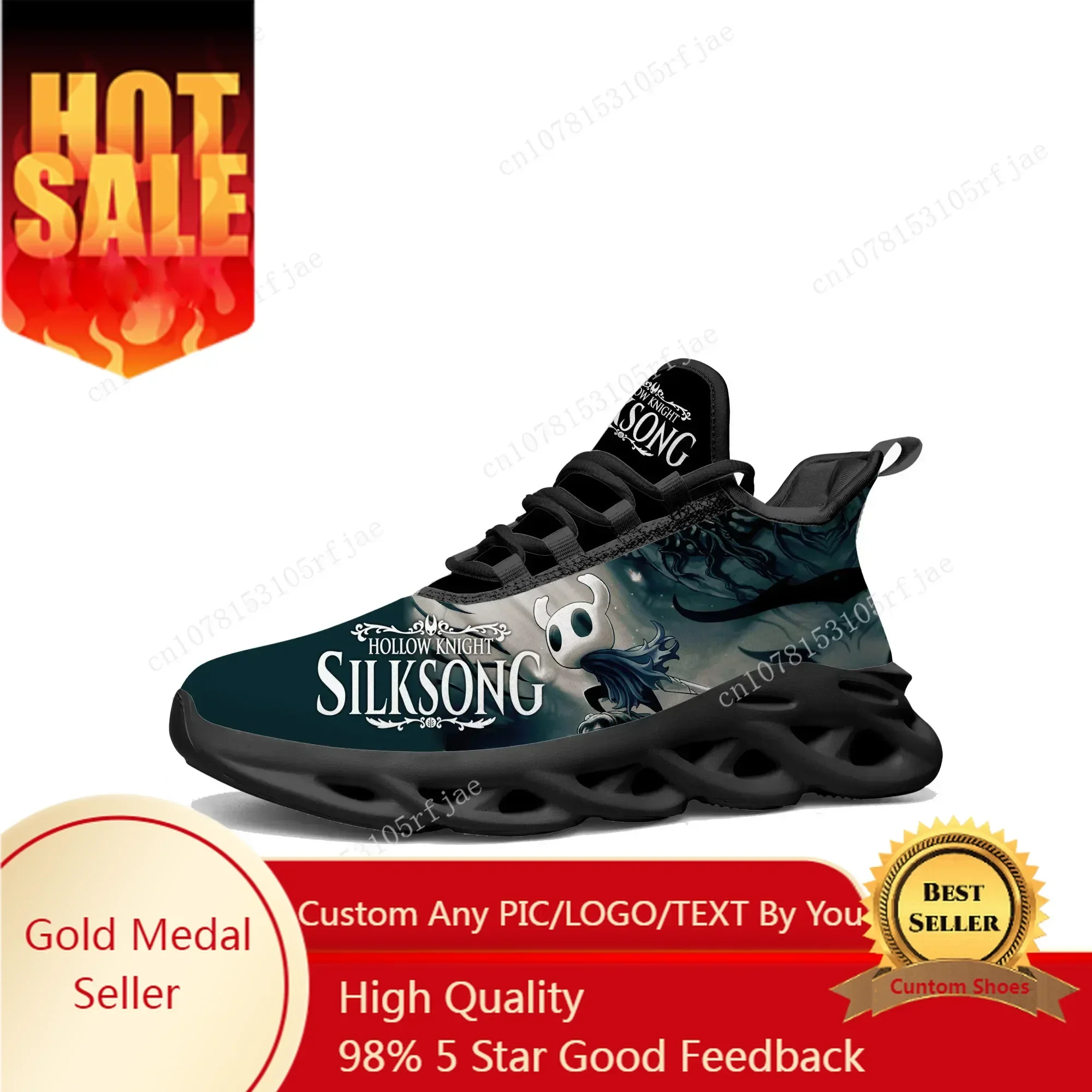 Men'S Shoes For Running - Cartoon Game Ghost Hollow Knight Flats