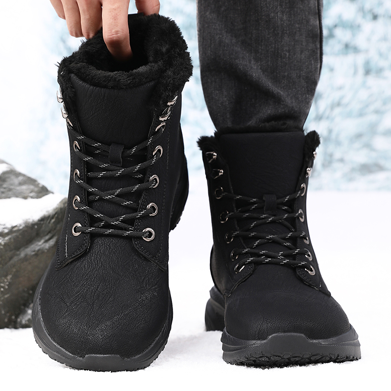 Men Winter Snow Boots for Wate - Men'S Shoes For Running ulasan dan harga