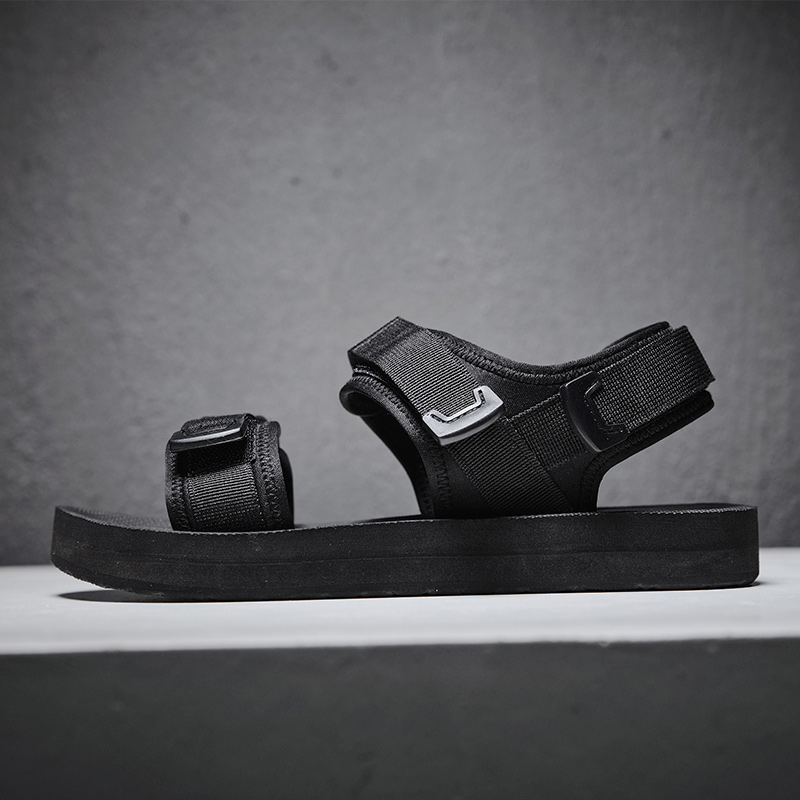 Adjustable Flat Sandals For Wi - Men Shoes Velcro ulasan dan harga