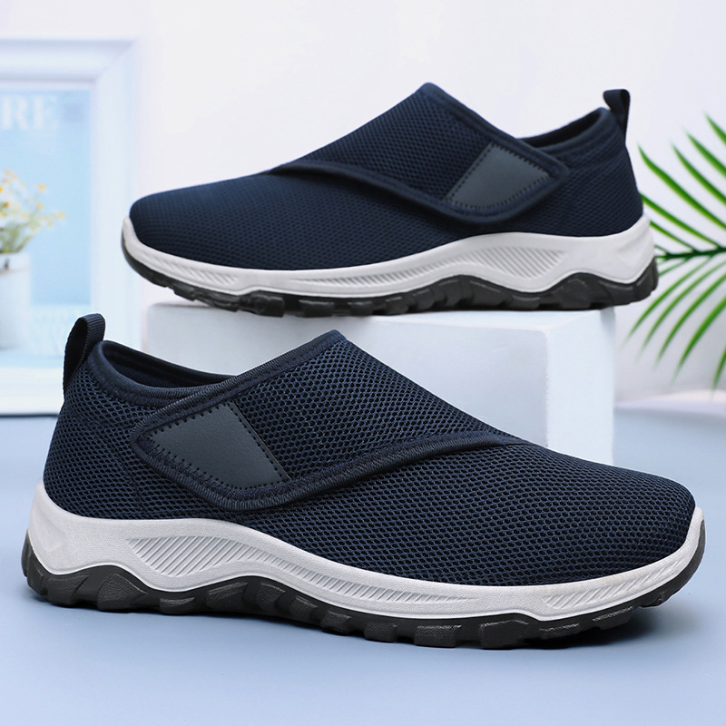 2026 New Summer Men's Mesh Sho - Men Shoes Velcro ulasan dan harga