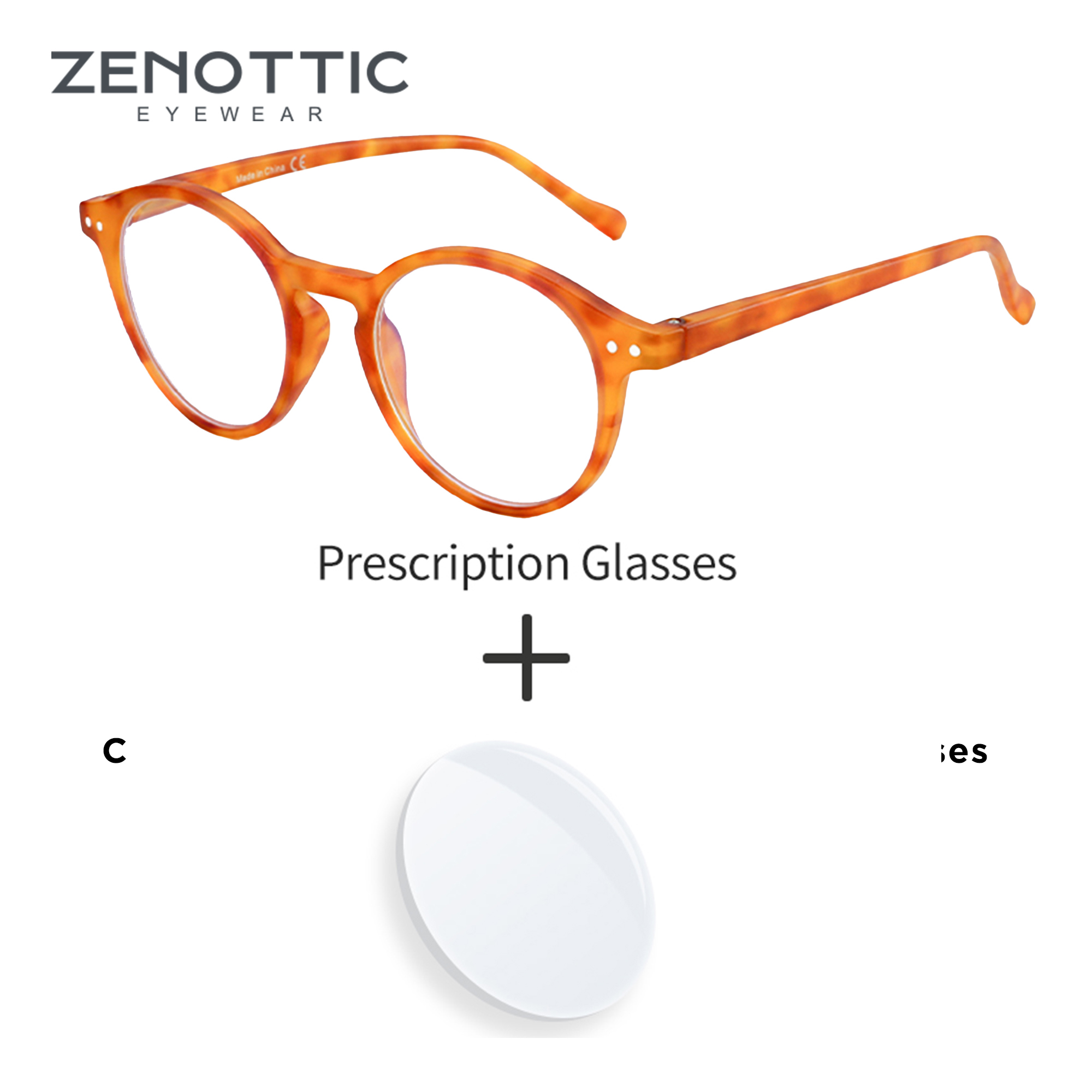 ZENOTTIC Vintage Round Prescri - Men Shoes Zegna ulasan dan harga