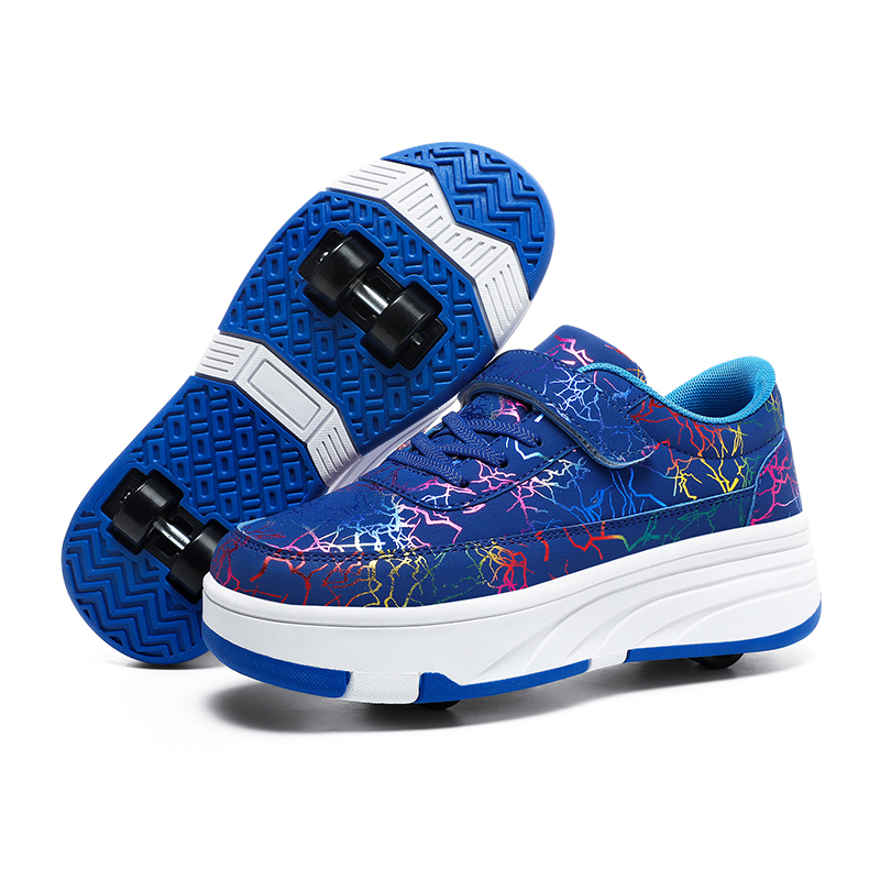 Trendy roller skates, wear-res - Men'S Shoes For Running ulasan dan harga