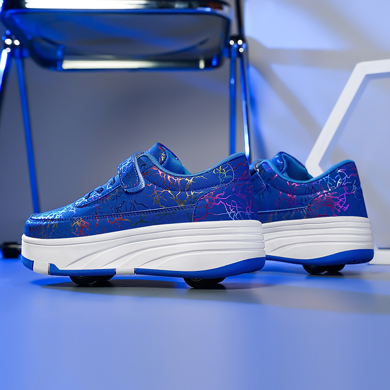 Trendy roller skates, wear-res - Men'S Shoes For Running ulasan dan harga
