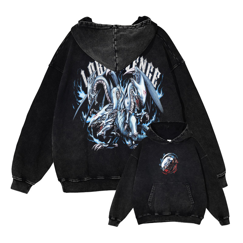 Yu Gi Oh Hoodies Blue Eyes Dra - Men'S Shoes Xl ulasan dan harga