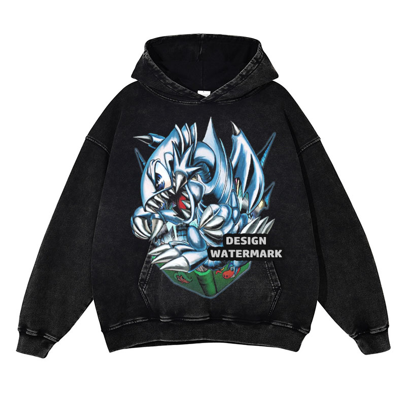 Yu Gi Oh Hoodies Blue Eyes Dra - Men'S Shoes Xl ulasan dan harga