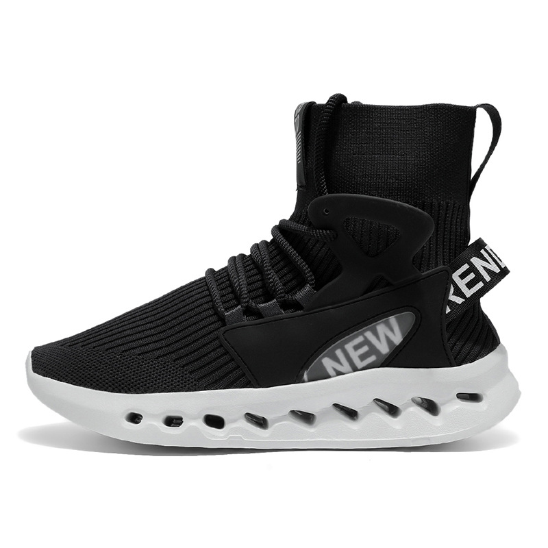 Trendy Men High Top Sock Shoes - Men'S Shoes For Running ulasan dan harga