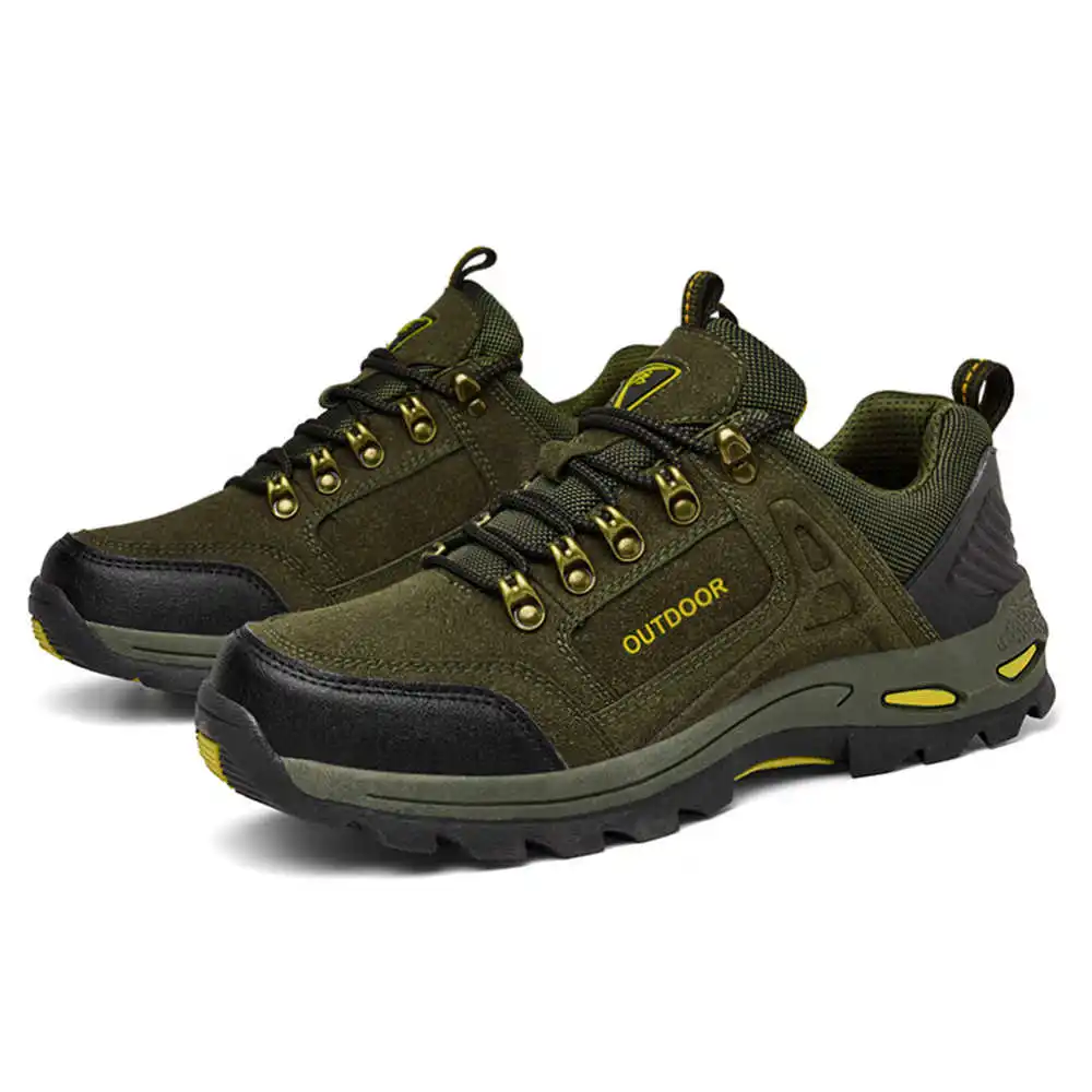 Non-slip Lace Up Hiking Tennis - Men'S Shoes Expensive Brands ulasan dan harga
