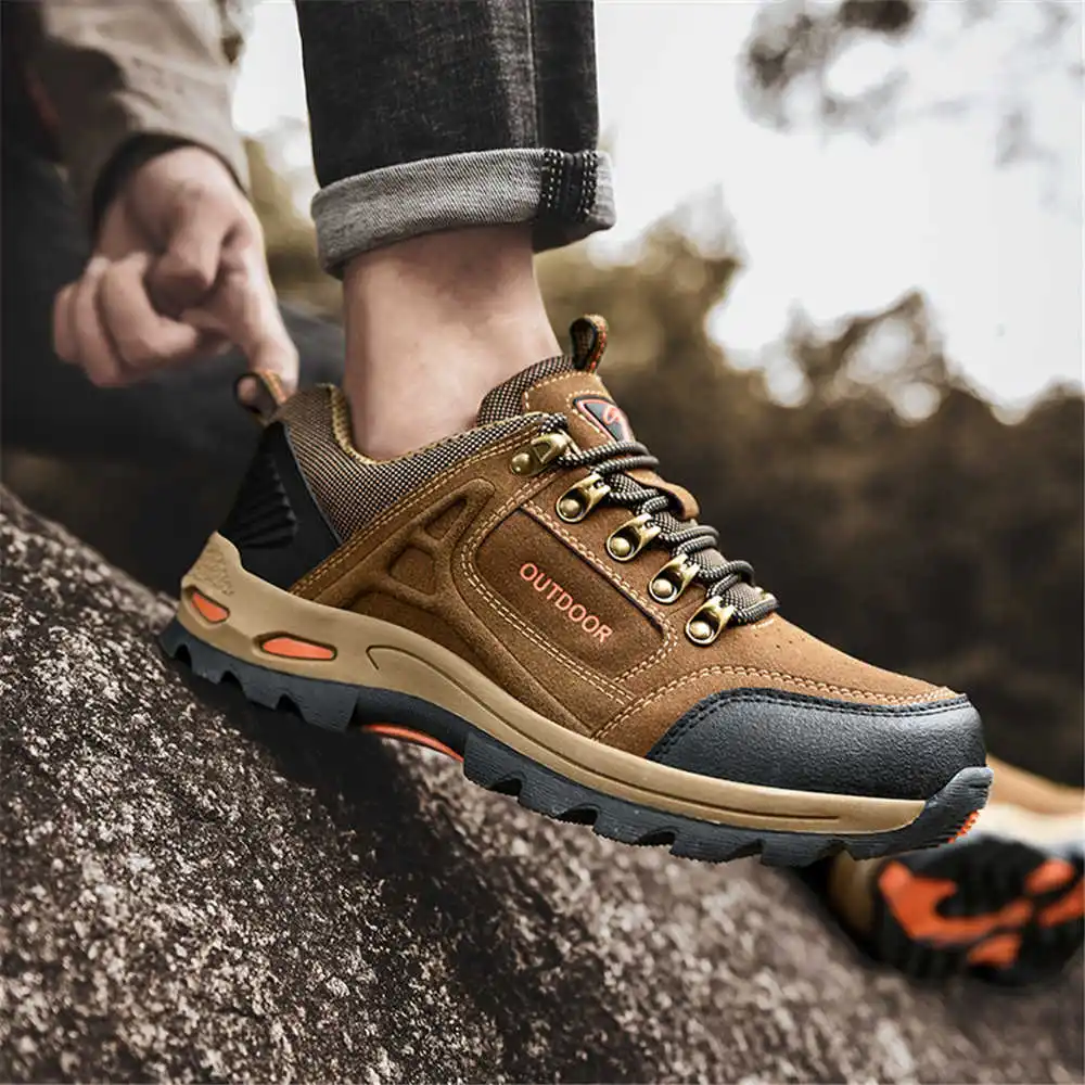 Non-slip Lace Up Hiking Tennis - Men'S Shoes Expensive Brands ulasan dan harga