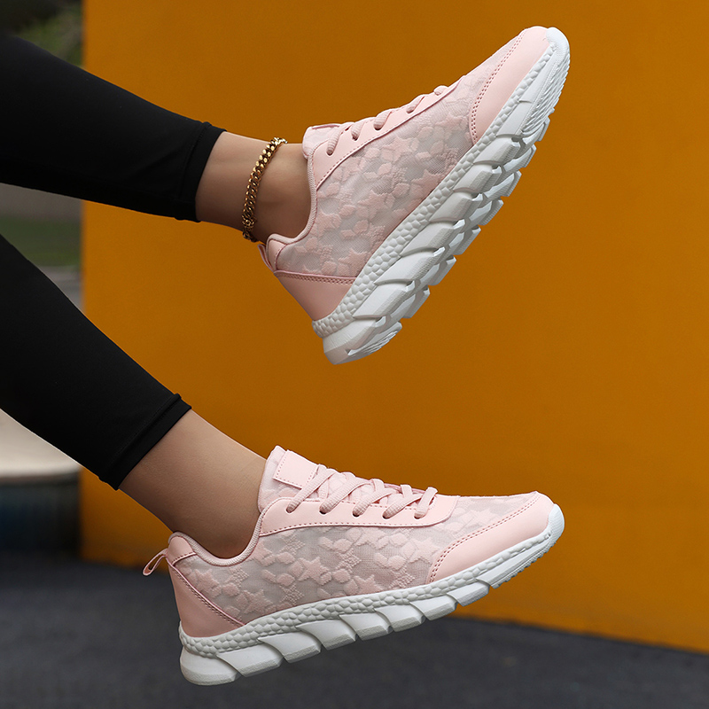 Women Casual Sneakers Breathab - Mesh Trainer Breathable ulasan dan harga