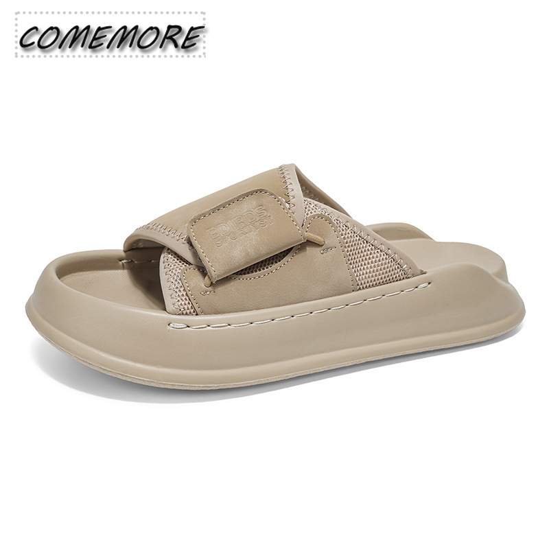 Comemore Men's Thick-Soled Ind - Men Shoes Velcro ulasan dan harga