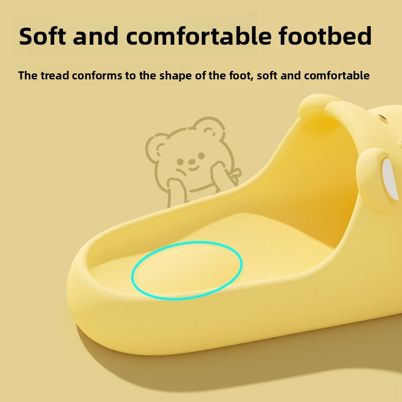 Unisex EVA Bear Cartoon Home S - Men'S Shoes Comfort ulasan dan harga