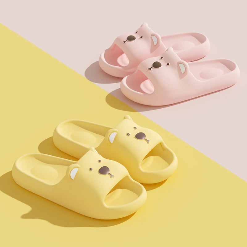 Unisex EVA Bear Cartoon Home S - Men'S Shoes Comfort ulasan dan harga
