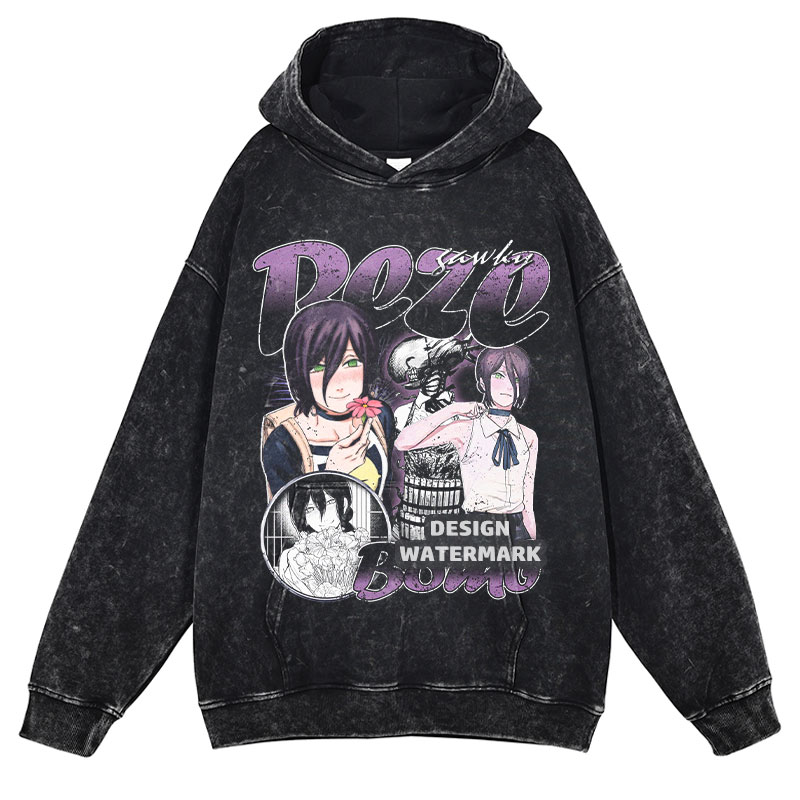 Anime Chainsaw Man Hoodies Den - Men'S Shoes Xl ulasan dan harga
