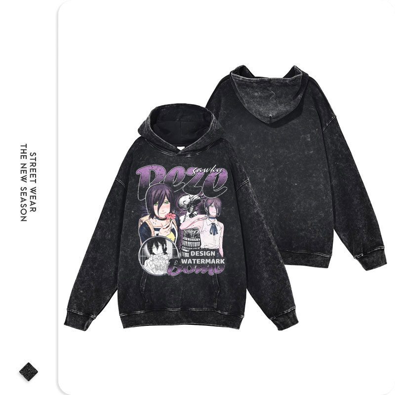 Anime Chainsaw Man Hoodies Den - Men'S Shoes Xl ulasan dan harga