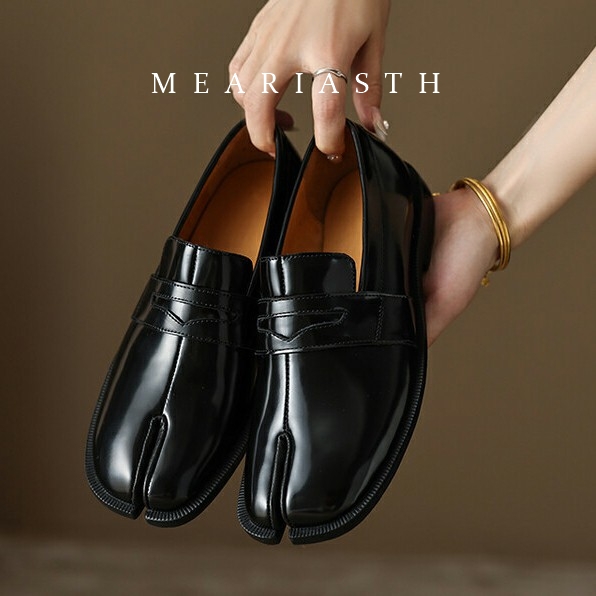 black Tabi Shoes Split Toe Pat - Men'S Shoes Wide Width ulasan dan harga