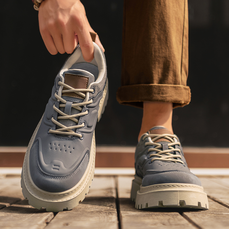2025 Men's Autumn New Fashion  - Men Shoes Yellow ulasan dan harga