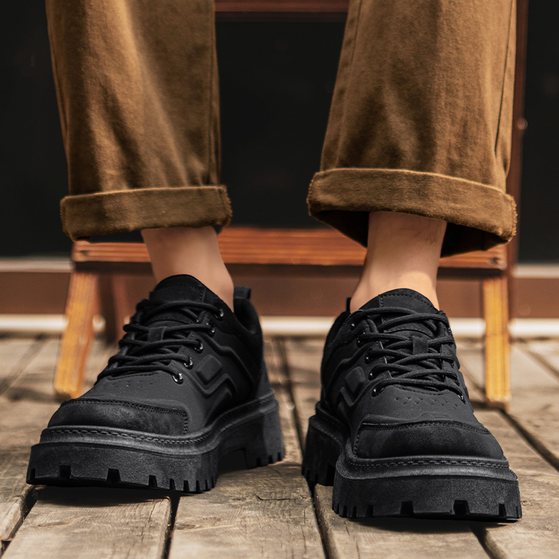 2025 Men's Autumn New Fashion  - Men Shoes Yellow ulasan dan harga