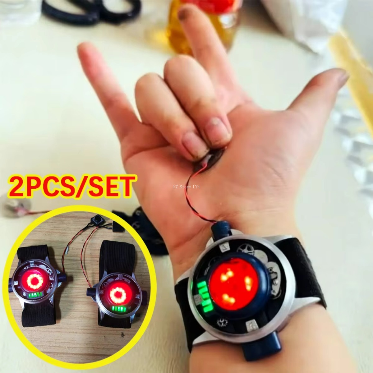 1 Pair Spider Web Shooter with - Men Shoes Velcro ulasan dan harga