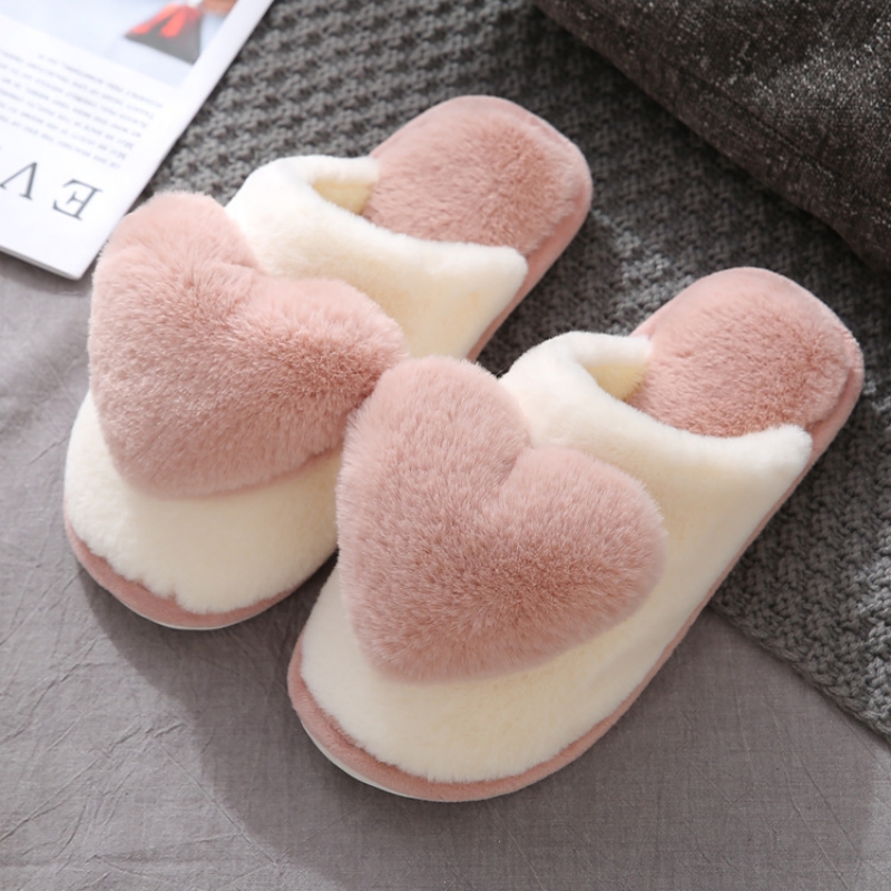Winter Warm Heart Pattern Cott - Men'S Shoes Comfort ulasan dan harga