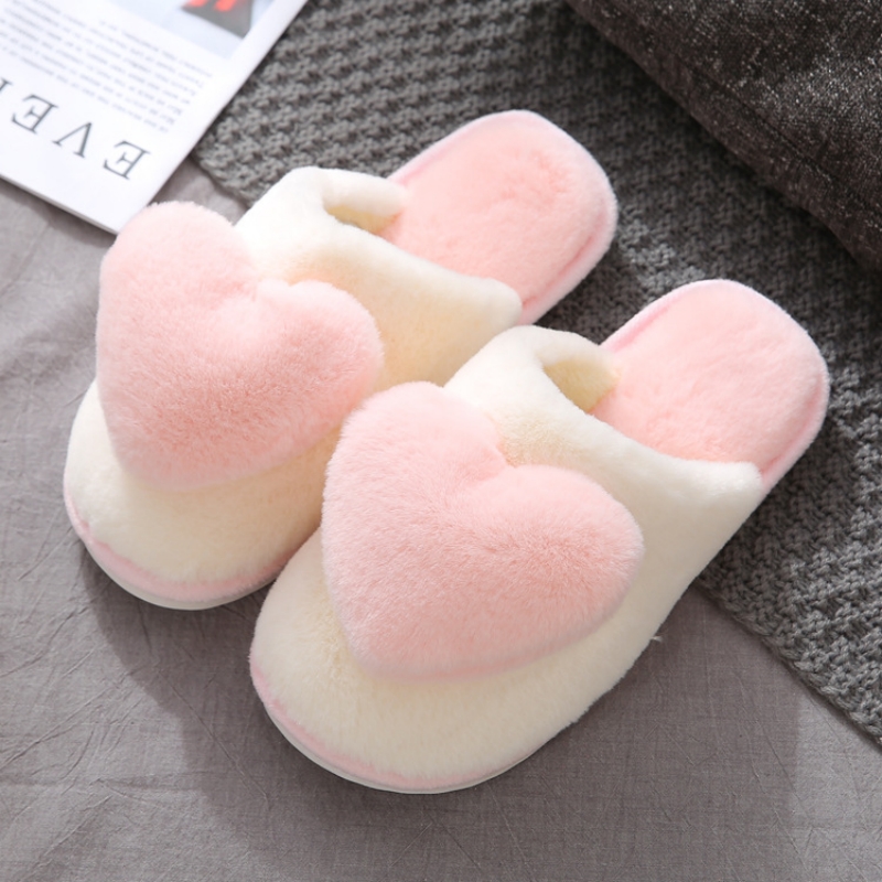 Winter Warm Heart Pattern Cott - Men'S Shoes Comfort ulasan dan harga