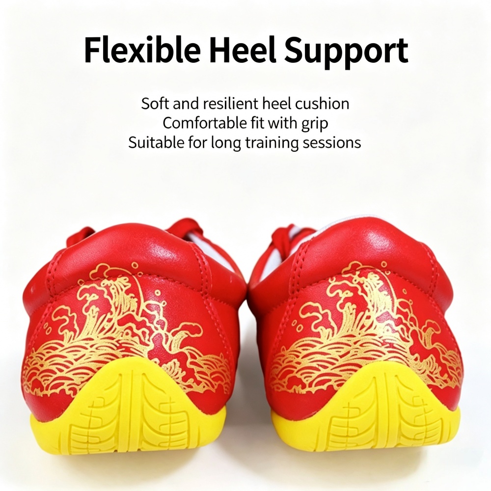 Genuine Leather Tai Chi Shoes  - Men Shoes Yellow ulasan dan harga