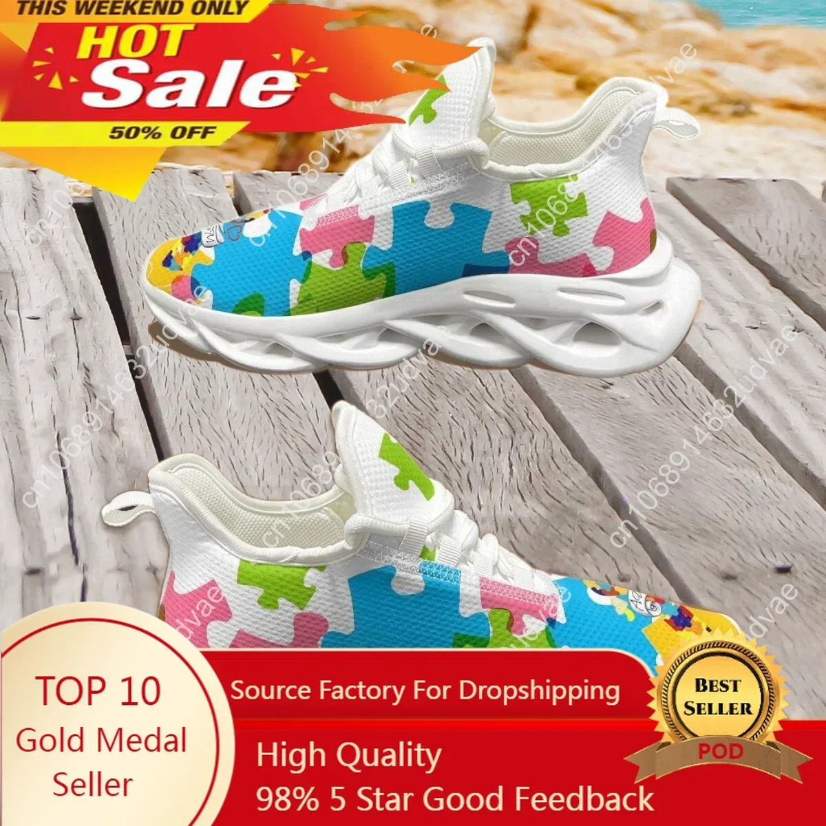Autism Awareness Sports Runnin - Men'S Shoes For Running ulasan dan harga