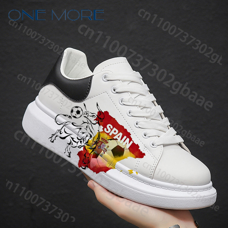 2026 Football Match Spain Prin - Men Shoes Yellow ulasan dan harga