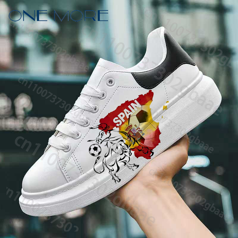 2026 Football Match Spain Prin - Men Shoes Yellow ulasan dan harga
