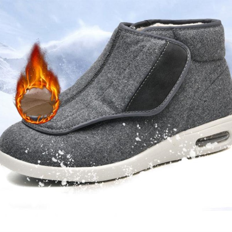 Winter Velvet Orthopedics Wide - Men'S Shoes For Wide Feet ulasan dan harga