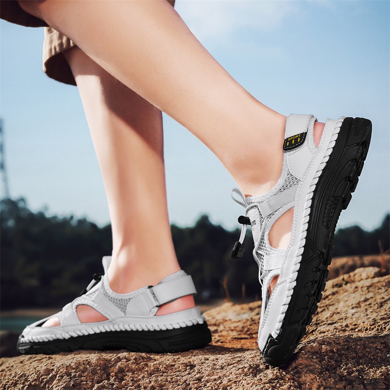 Men's Handmade Simple Letter-P - Men Shoes Velcro ulasan dan harga