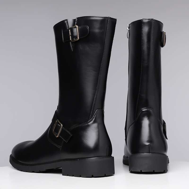 Men's Fashion High-Top Boot St - Men Shoes Brand ulasan dan harga