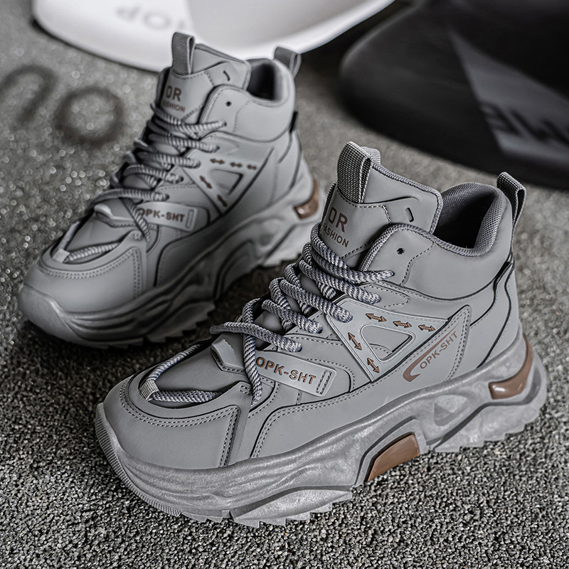 High Top Breathable Anti Slip  - Men'S Shoes For Running ulasan dan harga