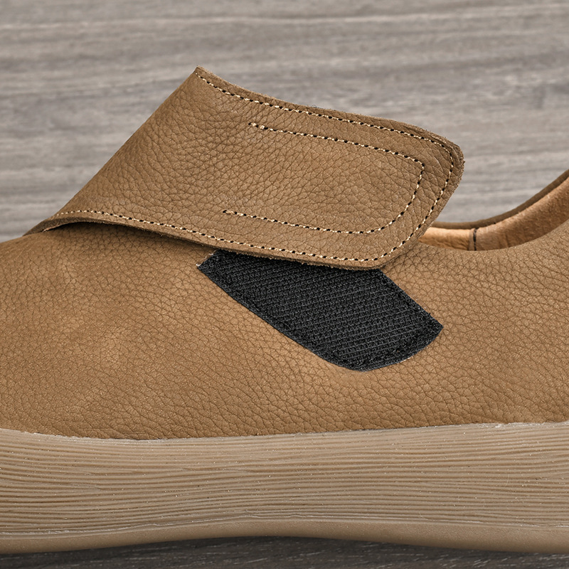 Men's 2026 New Casual Loafers  - Men Shoes Velcro ulasan dan harga