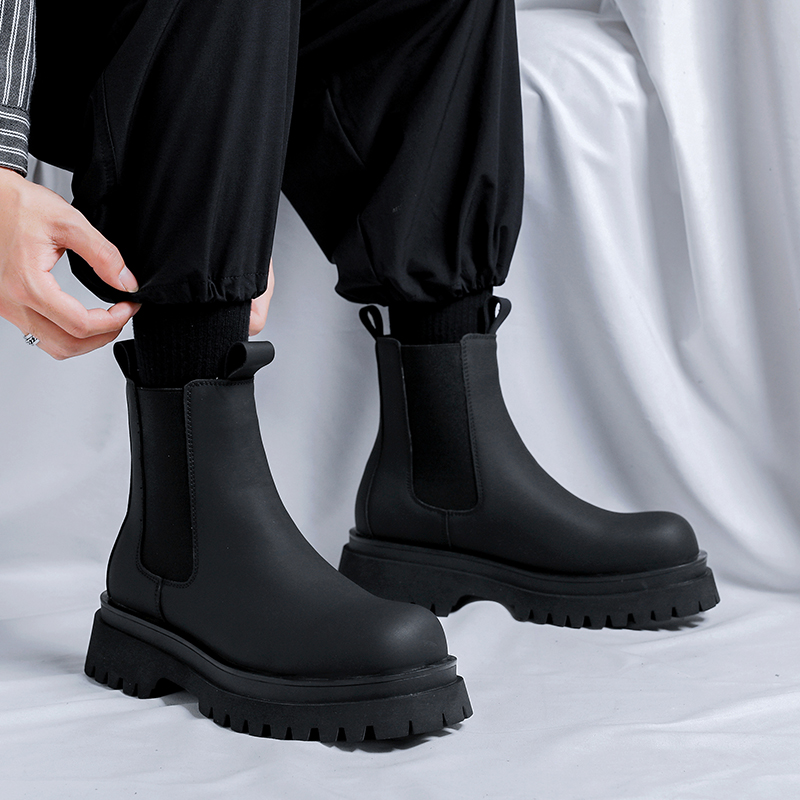 2026 Platform Black High Top B - Men Shoes Brand ulasan dan harga