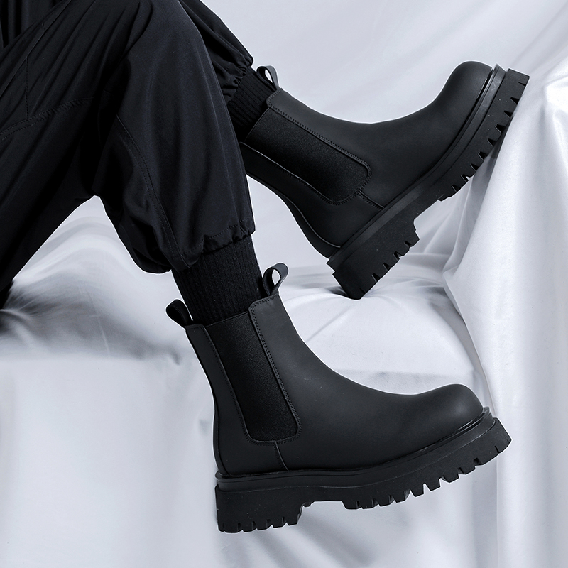 2026 Platform Black High Top B - Men Shoes Brand ulasan dan harga